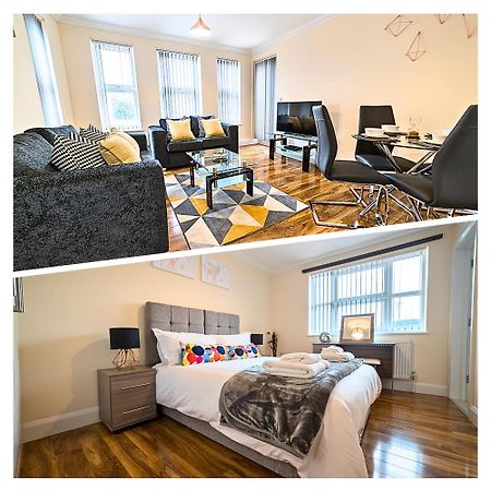 Heathrow Rare Find 2 Bedroom Plus 2 Bathroom Flat - Sleeps 6- Free Parking- Close To Heathrow Terminals-Quiet Development Stanwell Екстер'єр фото